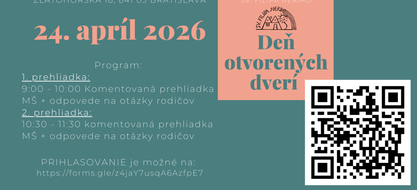 Deň otvorených dverí v Materskej škole 2026