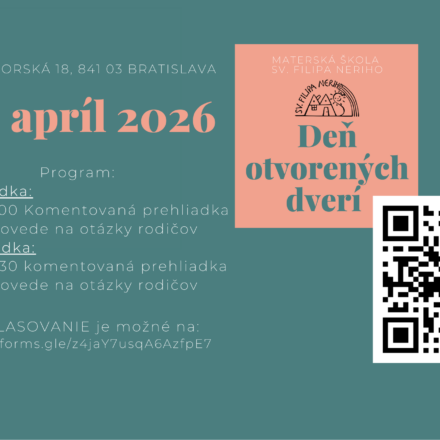 Deň otvorených dverí v Materskej škole 2026